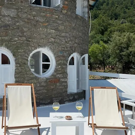 Light House Kule , Değirmen Deniz Manzaralı Taş *