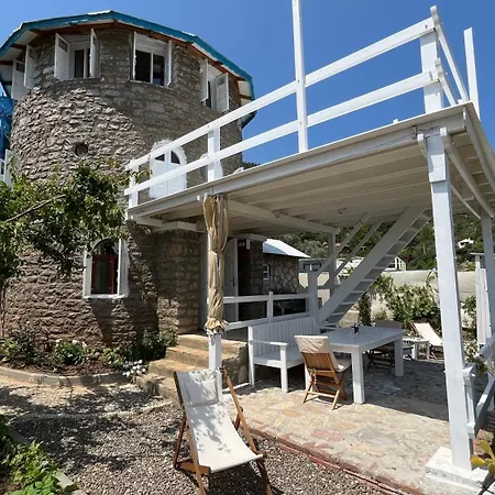 Towerhouse Kule , Degirmen Deniz Manzarali Tas Marmaris