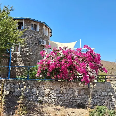 Towerhouse Kule , Degirmen Deniz Manzarali Tas Villa Marmaris