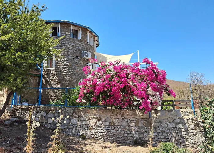 Light House Kule , Degirmen Deniz Manzarali Tas 别墅 马尔马里斯